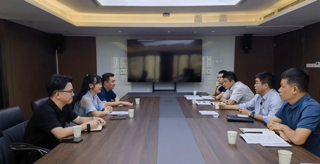 公司與經(jīng)開渭北發(fā)展集團(tuán)、渭北建設(shè)集團(tuán)座談交流